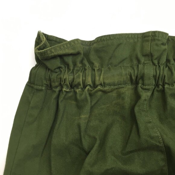 URBAN OUTFITTERS Green High Waist Adjustable Drawstring Button Fly Pant Jeans - Picture 11 of 11